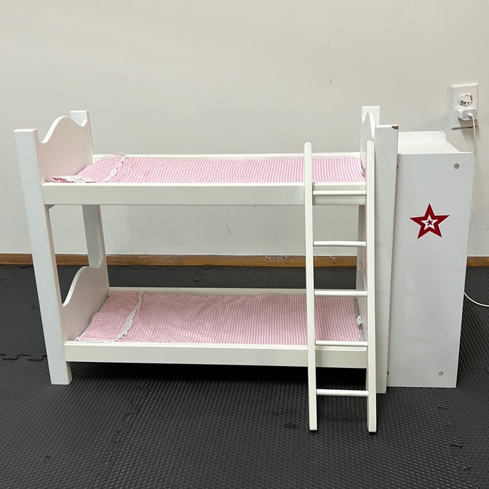 Bunk Bed for 18” Doll (perfect for American Girl Doll)